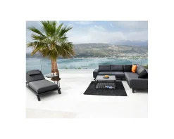 Meuble House Bain de soleil haut de gamme anthracite tissu Sunbrella "Nusa Pedina" Discount