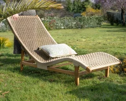Meuble House Bain de soleil 1 place en teck