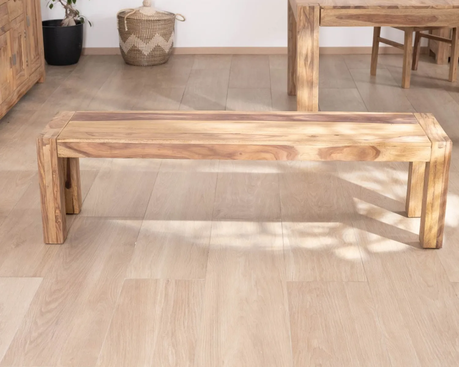 Meuble House Banc de repas en palissandre "Kalanohé" 160 cm Outlet