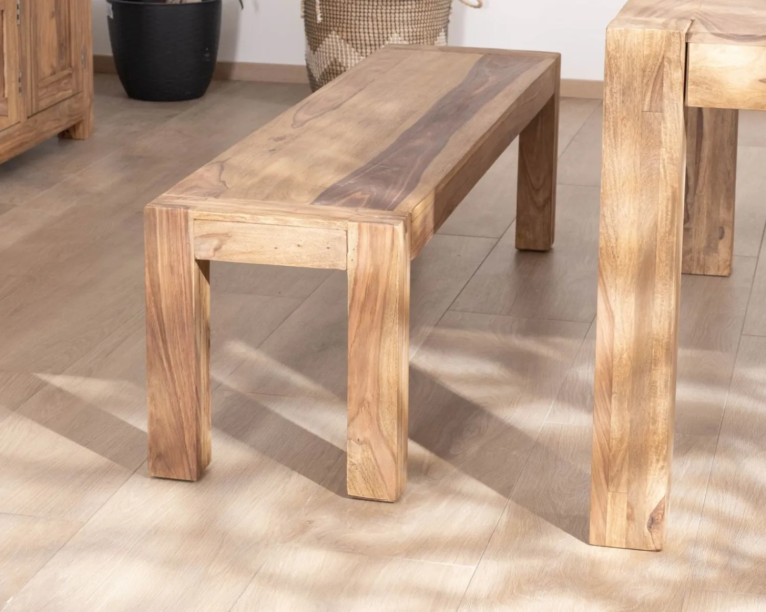 Meuble House Banc de repas en palissandre "Kalanohé" 160 cm Outlet
