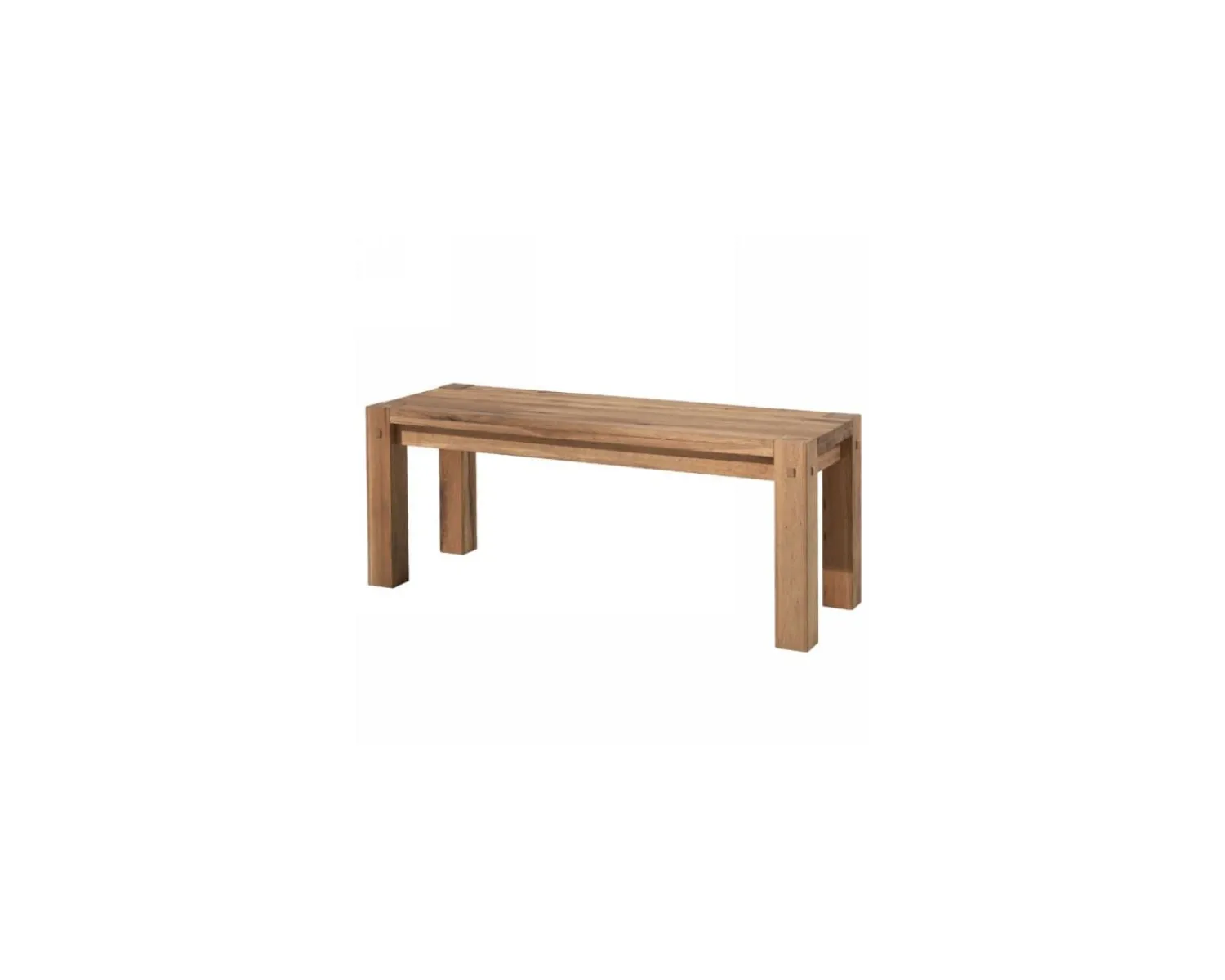 Meuble House Banc de table en bois de chêne massif huilé "Lodge Casita" 123 cm Hot