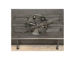 Meuble House Bar métal et bois style récup multi rangements