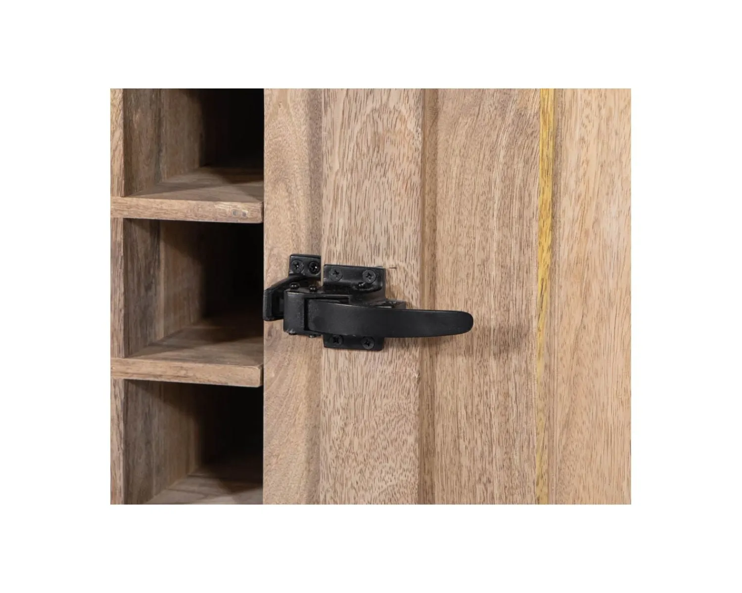 Meuble House Billot de cuisine bois massif "Grand Chef" 115cm plateau pierre