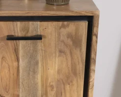 Meuble House Buffet industriel 160 cm en acacia 