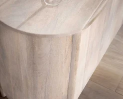 Meuble House Buffet 3 portes 175cm en manguier massif côtés arrondis