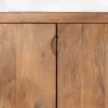 Meuble House Buffet rétro en manguier massif avec tiroirs finition naturelle "Odely" 150 cm New