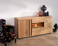 Meuble House Buffet ultra contemporain avec niche éclairage LED