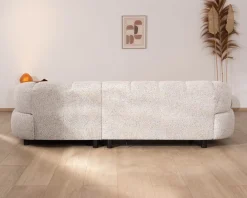 Meuble House Canapé avec assise électrique et méridienne à droite