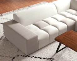 Meuble House Canapé en angle avec méridienne design lounge & chill
