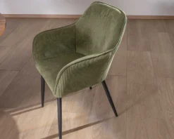 Meuble House Chaise contemporaine avec accoudoirs 