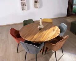 Meuble House Chaise contemporaine avec accoudoirs 