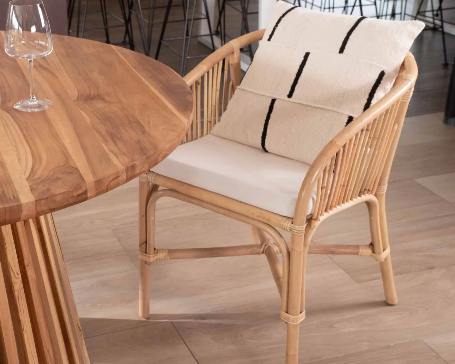 Meuble House Chaise en rotin tressé "Cebu" Outlet
