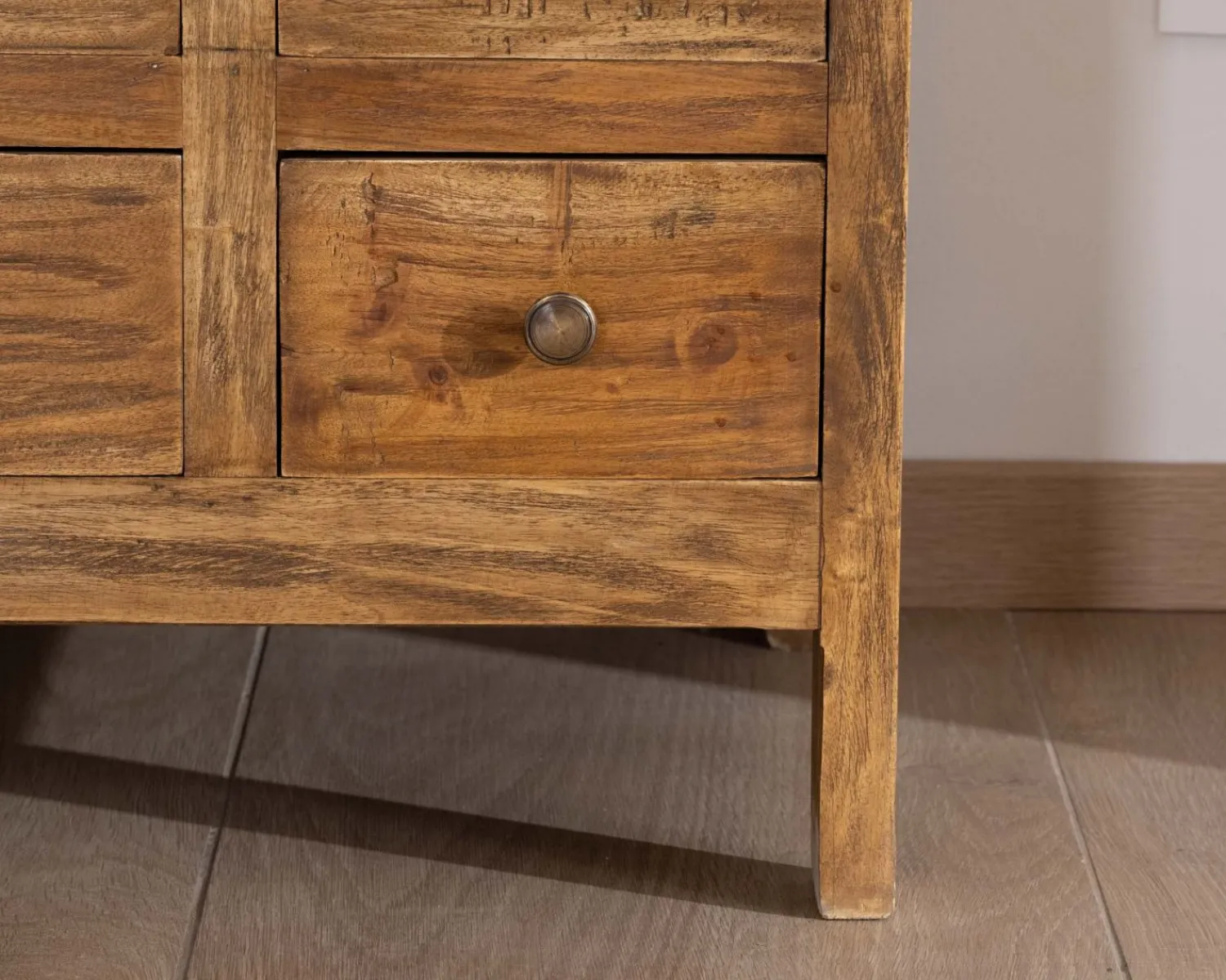 Meuble House Commode apothicaire 30 tiroirs en bois de mahogany "Lacilo" Outlet