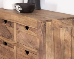 Meuble House Commode en palissandre à 8 tiroirs "Kalanohé" Clearance