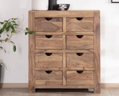 Meuble House Commode en palissandre à 8 tiroirs