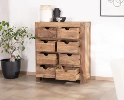 Meuble House Commode en palissandre à 8 tiroirs