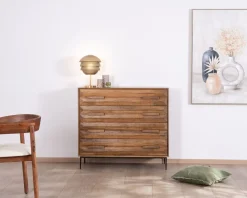 Meuble House Commode 4 tiroirs grande largeur