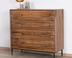 Meuble House Commode 4 tiroirs grande largeur