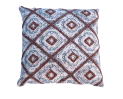 Meuble House Coussin déco en coton imprimé 