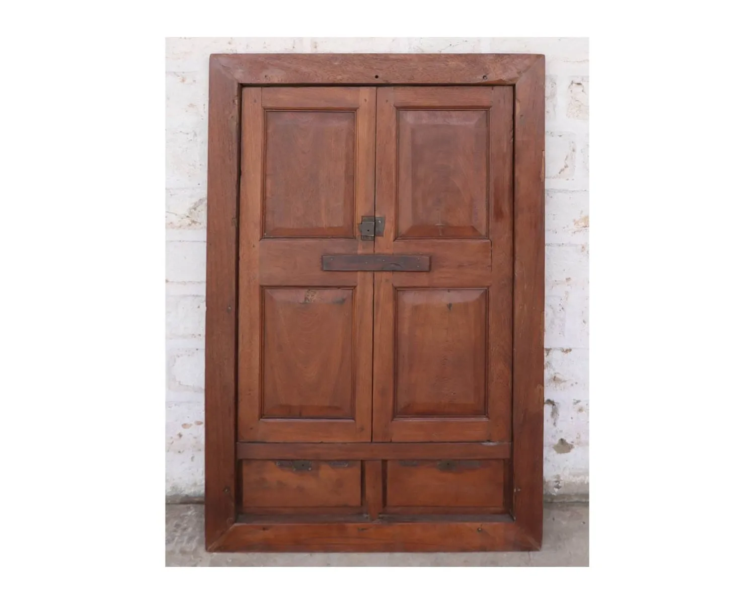 Meuble House Double porte indienne ornementale modèle unique "Vieille Porte" Sale