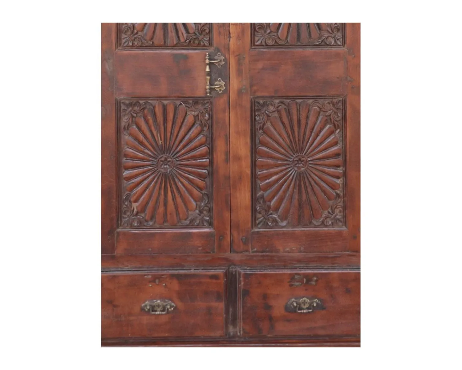 Meuble House Double porte indienne ornementale modèle unique "Vieille Porte" Sale