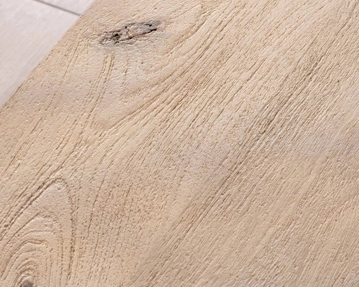 Meuble House Duo de tables basses en manguier naturel et marron finition sablée "Pise" Clearance