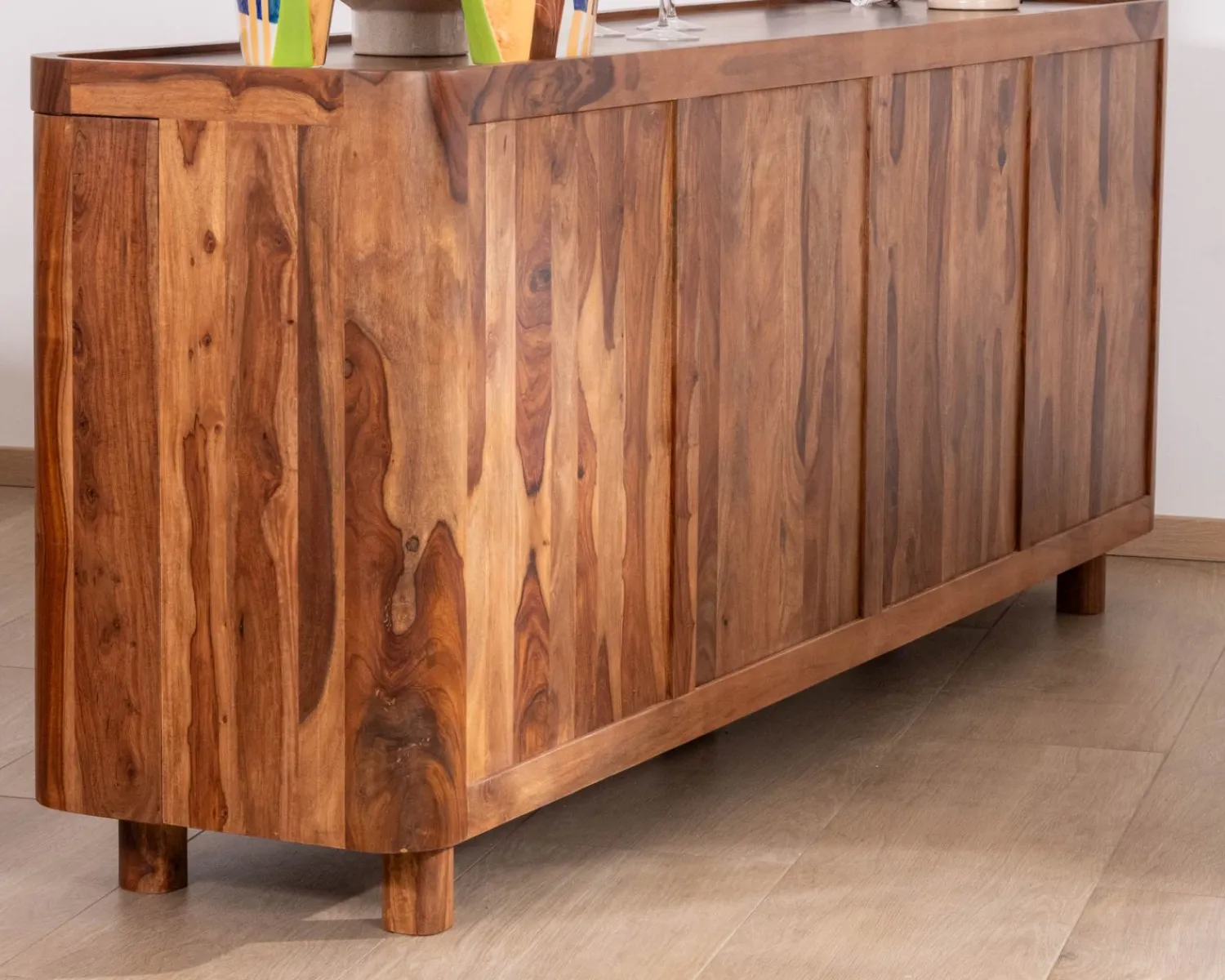 Meuble House Enfilade en bois de palissandre "Rosewood" 200 cm Best