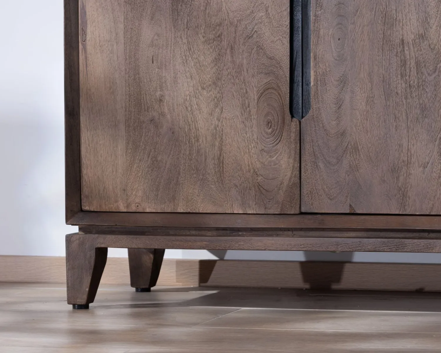 Meuble House Enfilade 4 portes style rétro en manguier massif "Slody" Clearance