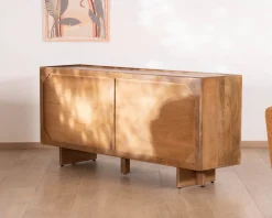 Meuble House Enfilade vintage 4 portes en manguier naturel