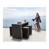 Meuble House Ensemble table et tabourets hauts extérieurs 4 places "Java Island" Outlet