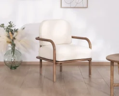 Meuble House Fauteuil d'appoint style rétro