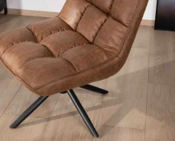 Meuble House Fauteuil relax ultra-confort avec pied rotatif