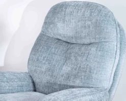 Meuble House Fauteuil rotatif enveloppant avec repose-pieds