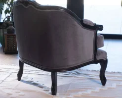 Meuble House Fauteuil tissu ultra confort style classique chic
