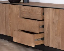 Meuble House Grand banc TV 180 cm en manguier style épuré