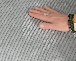 Meuble House Grand canapé moelleux avec pouf modulaire