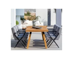 Meuble House Grande table outdoor en teck massif 240 cm