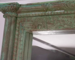 Meuble House Grand miroir avec cadre indien en bois