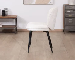 Meuble House Lot de 2 chaises de repas confort style scandinave