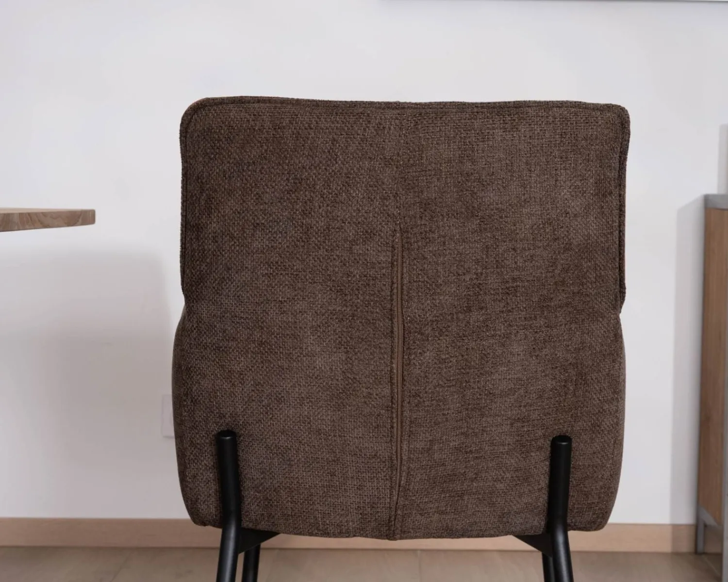 Meuble House Lot de 2 chaises de repas confort "Lokka" bi-matière cognac et marron Hot