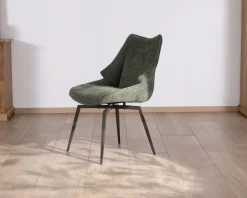 Meuble House Lot de 2 chaises de repas design et enveloppantes 