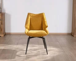 Meuble House Lot de 2 chaises de repas design vintage 