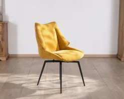 Meuble House Lot de 2 chaises de repas design vintage 