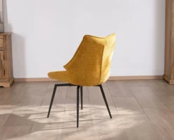 Meuble House Lot de 2 chaises de repas design vintage 