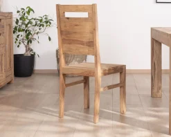 Meuble House Lot de 2 chaises de repas en palissandre