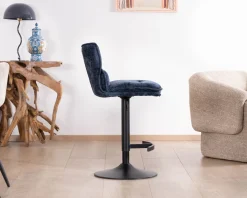 Meuble House Lot de 2 chaises hautes matelassées réglables en hauteur