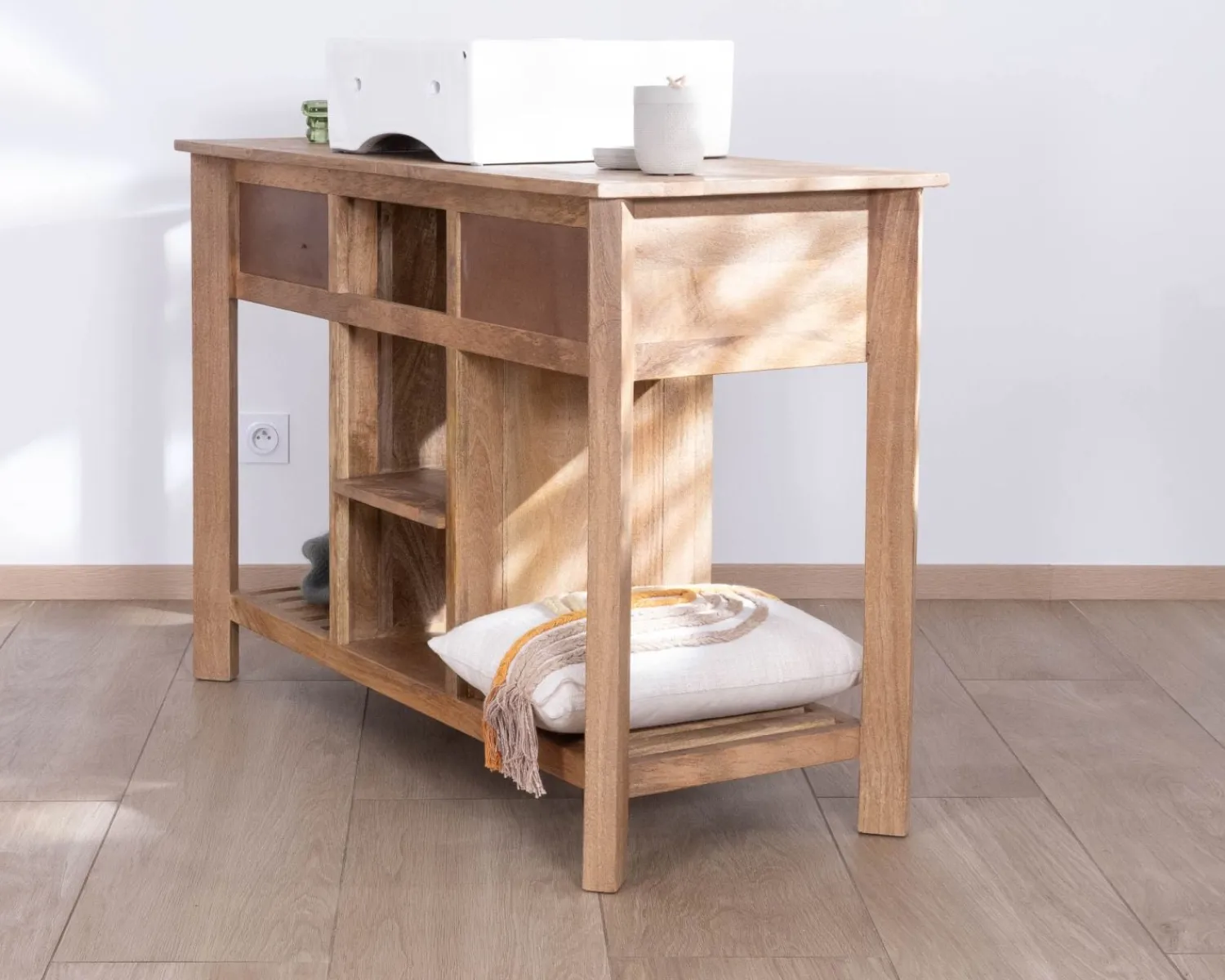 Meuble House Meuble avec vasque simple à poser 120 cm "Maestro" en manguier Hot