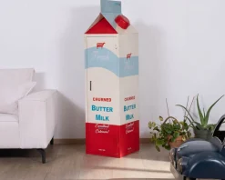 Meuble House Meuble de rangement original brique de lait Tetra Pack "Crazy" Online