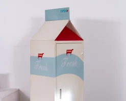 Meuble House Meuble de rangement original brique de lait Tetra Pack 