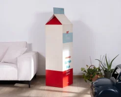 Meuble House Meuble de rangement original brique de lait Tetra Pack 